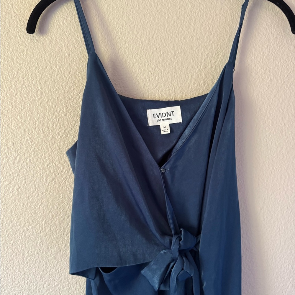 Evidnt Blue Sleeveless Top